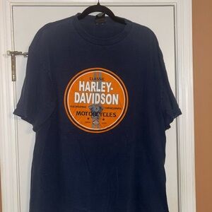 Vintage Harley-Davidson Navy Blue T-Shirt